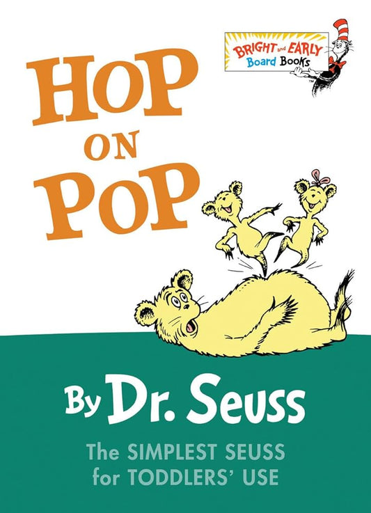 Hop on Pop: The Simplest Seuss for Youngest Use (Bright & Early Board Books) cover image