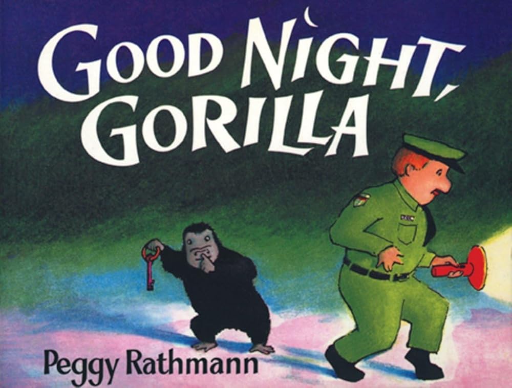 Good Night, Gorilla (Oversized Lap Board Book) cover image