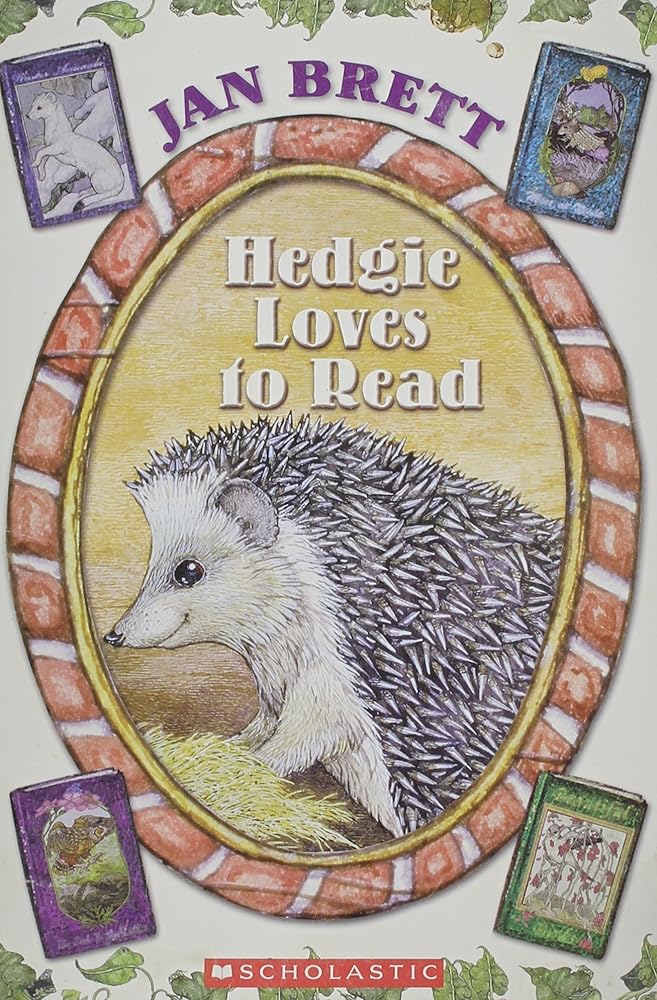 Hedgie Loves to Read by Jan Brett (2006-05-03) cover image