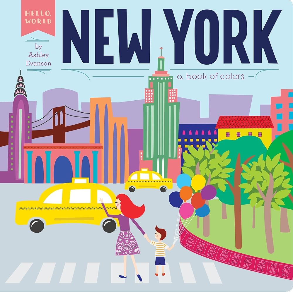 New York: A Book of Colors (Hello, World) cover image