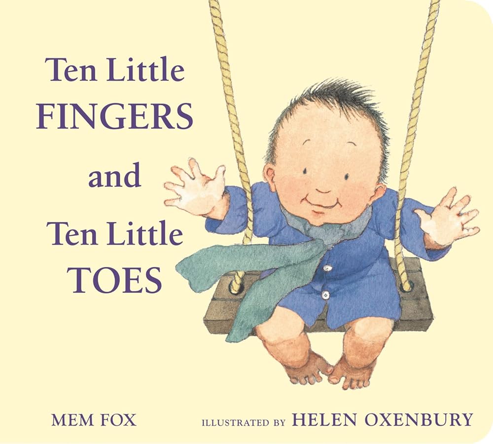 Ten Little Fingers and Ten Little Toes Padded Board Book cover image