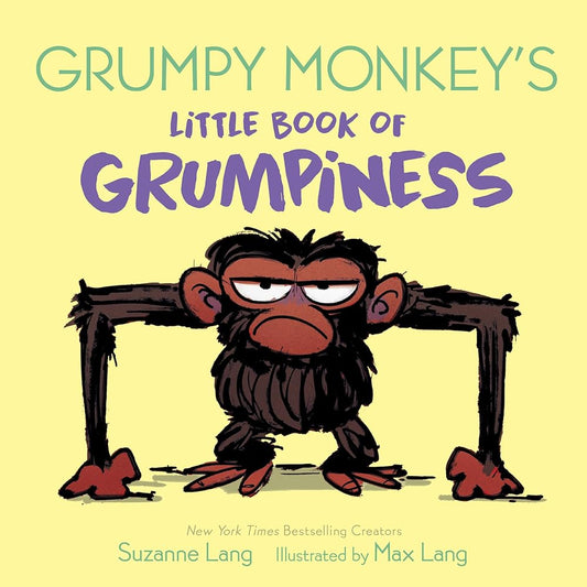 Grumpy Monkey's Little Book of Grumpiness (Grumpy Monkey Board Books) cover image