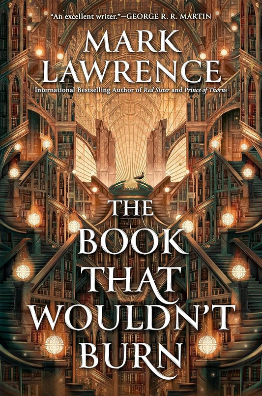 The Book That Wouldn't Burn (The Library Trilogy) cover image