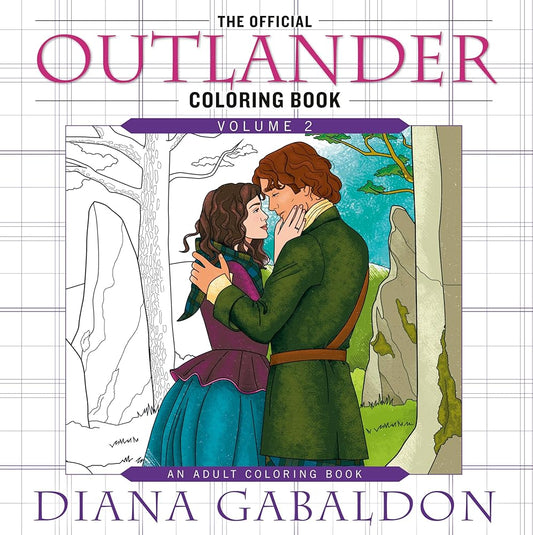The Official Outlander Coloring Book: Volume 2: An Adult Coloring Book cover image