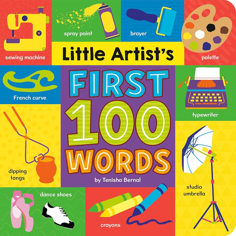Little Artist's First 100 Words cover image