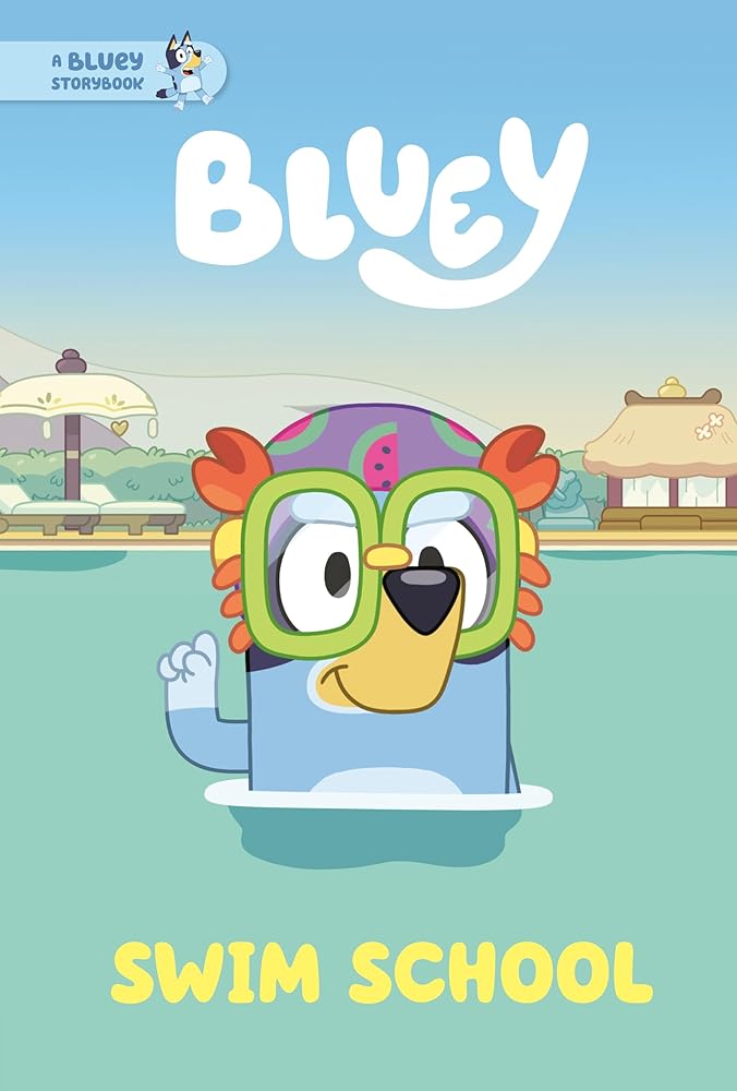 Swim School: A Bluey Storybook cover image