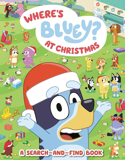 Where's Bluey? At Christmas: A Search-and-Find Book cover image
