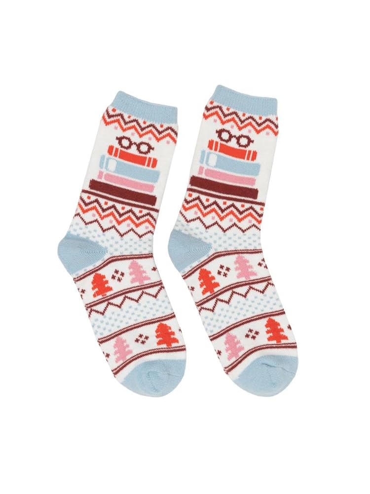 Tbr Book Stack Cozy Socks - Large cover image