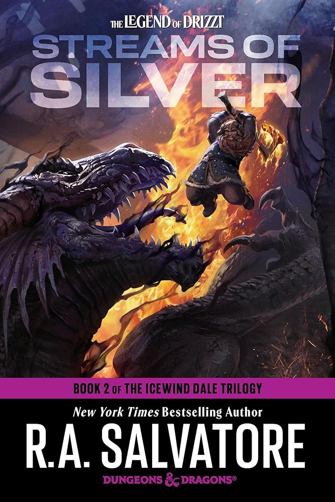 Streams of Silver: Dungeons & Dragons: Book 2 of The Icewind Dale Trilogy (The Legend of Drizzt) cover image