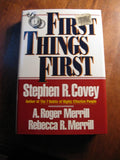 First Things First cover image