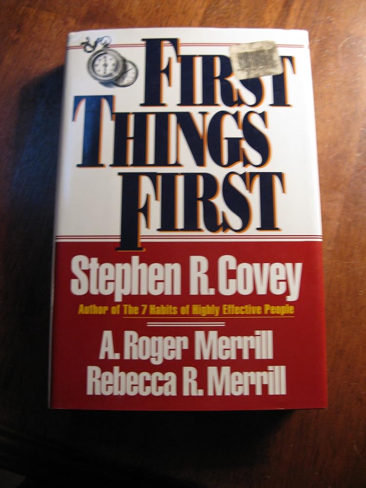 First Things First cover image