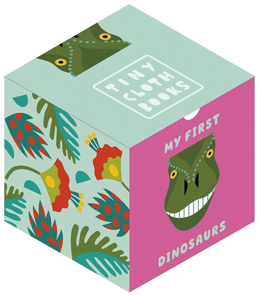 My First Dinosaurs: A Cloth Book with First Dinosaur Words (Tiny Cloth Books) cover image