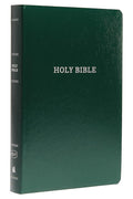 KJV Holy Bible: Gift and Award, Green Leather-Look, Red Letter, Comfort Print: King James Version cover image