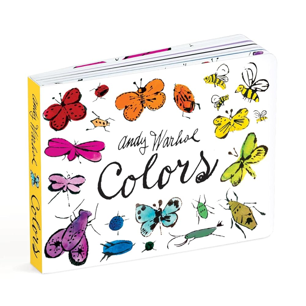 Andy Warhol Colors – Whimsical and Educational Color Learning Board Book for Toddlers and Babies cover image