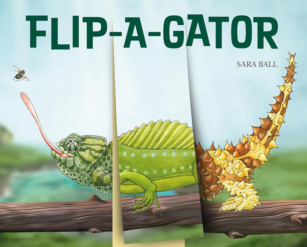Flip-a-gator: Make Your Own Wacky Reptile! (Mix-and-Match Board Books, 6) cover image