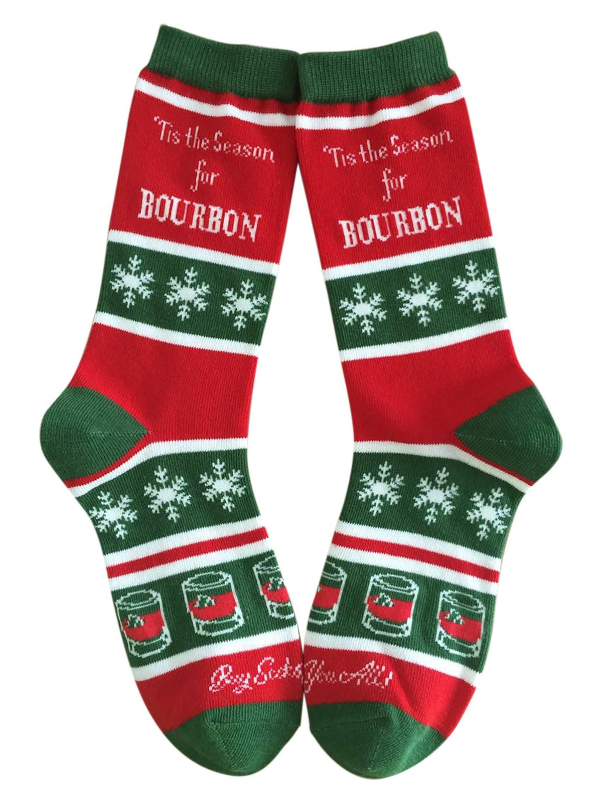 Buy Socks You All - Tis the Season for Bourbon Women's Socks