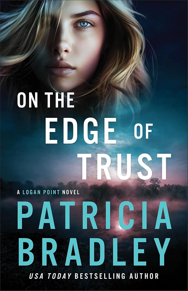 On the Edge of Trust: A Christian Romantic Suspense Novel with FBI Intrigue and Clean Romance cover image