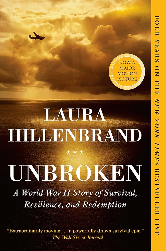 Unbroken: A World War II Story of Survival, Resilience, and Redemption cover image