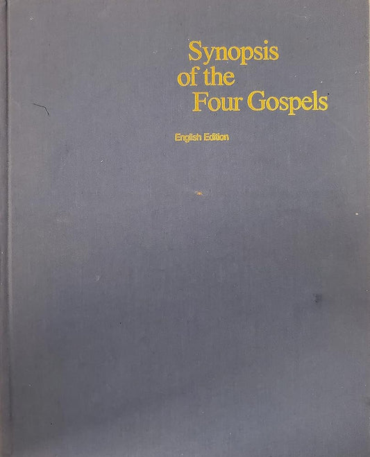 Synopsis of the Four Gospels cover image