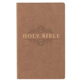 KJV Holy Bible, Gift and Award Bible Faux Leather Softcover, King James Version, Tan (KJV Gift Award Editions) cover image