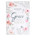 Mini Devotions Grace For Today - 180 Short and Encouraging Devotions on Grace, Softcover Gift Book for Women cover image