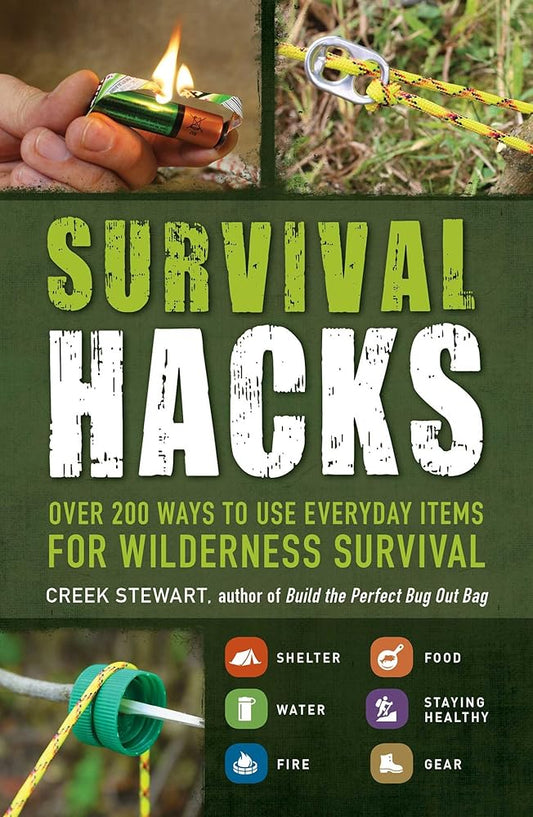 Survival Hacks: Over 200 Ways to Use Everyday Items for Wilderness Survival (Life Hacks Series) cover image