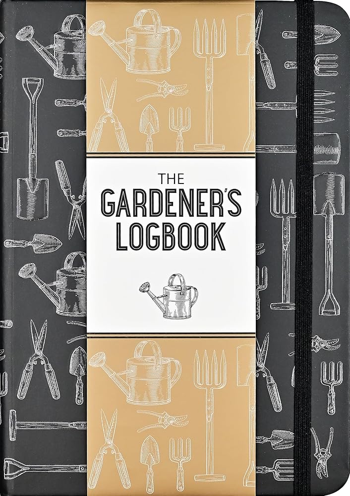 The Gardener's Logbook (removable cover band) cover image