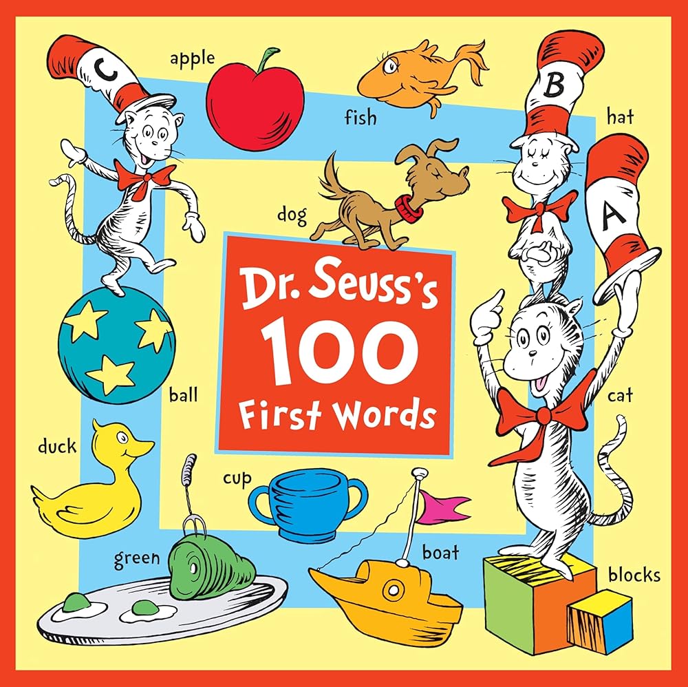 Dr. Seuss's 100 First Words cover image