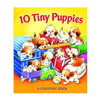 10 Tiny Puppies (a counting book) cover image