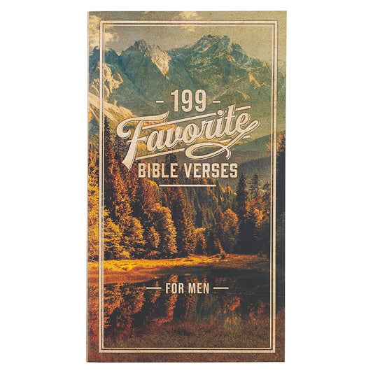 199 Favorite Bible Verses for Men cover image