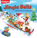 Jingle Bells: Fun Christmas Holiday Read Aloud Book with Hidden Object Puzzles and Jokes for Festive Family Storytime (Highlights Hidden Pictures Storybooks) cover image