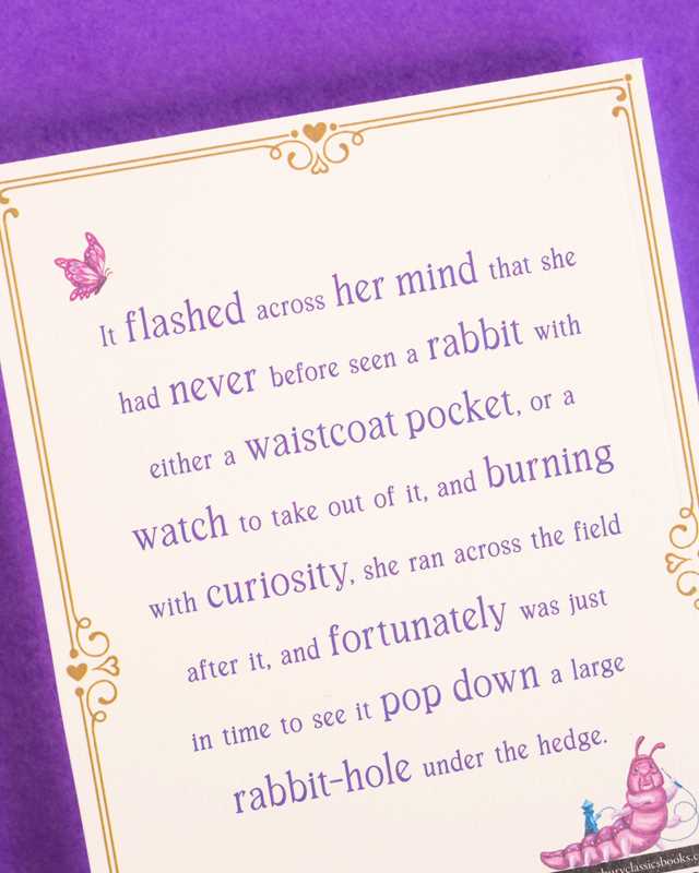 Simon & Schuster - Alice's Adventures in Wonderland and Through the Looking-Glass (Keepsake Edition) by Lewis Carroll