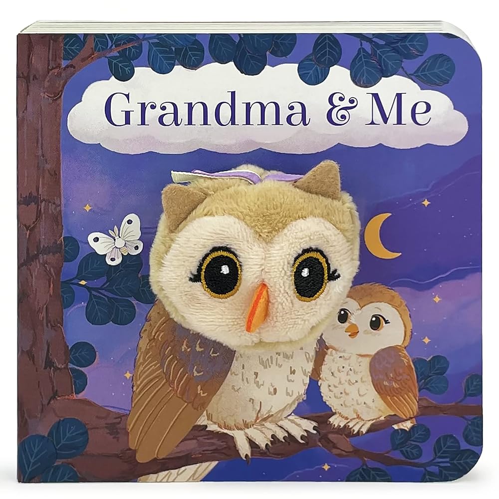 Grandma & Me Children's Finger Puppet Board Book, Ages 1-4 cover image