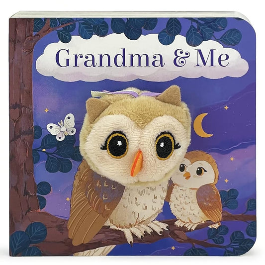 Grandma & Me Children's Finger Puppet Board Book, Ages 1-4 cover image