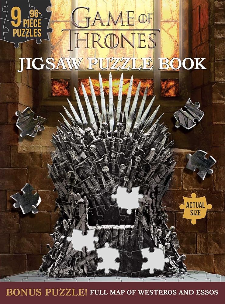 Game of Thrones Jigsaw Puzzle Book (Jigsaw Puzzle Books) cover image