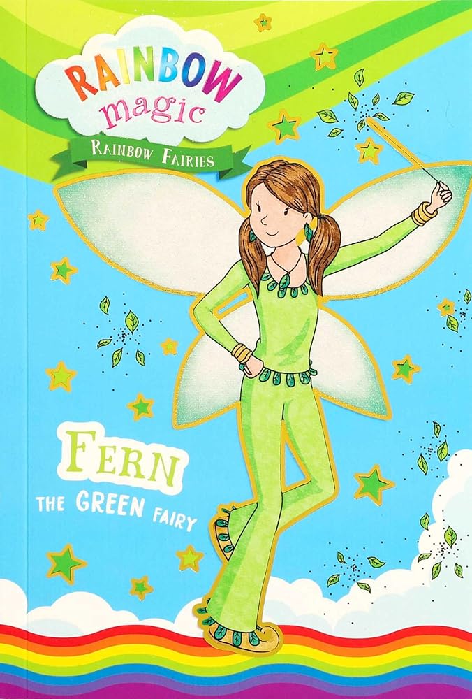 Rainbow Magic Rainbow Fairies Book #4: Fern the Green Fairy cover image