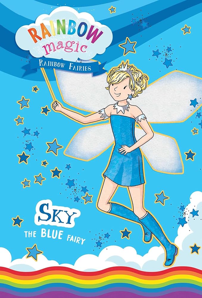Rainbow Magic Rainbow Fairies Book #5: Sky the Blue Fairy cover image