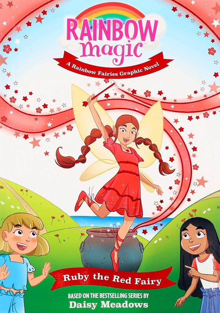 Rainbow Magic Rainbow Fairies #1: Ruby the Red Fairy Graphic Novel cover image