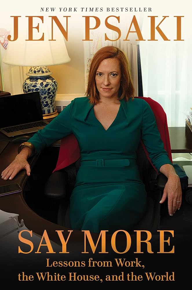 Say More: Lessons from Work, the White House, and the World cover image