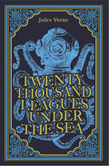 Twenty Thousand Leagues Under the Sea, Jules Verne Classic Novel, (Captain Nemo, Ocean Adventure Tale), Ribbon Page Marker, Perfect for Gifting cover image