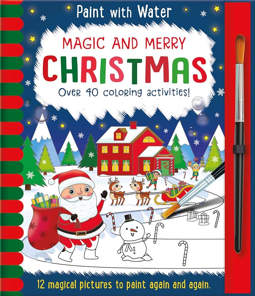 Magic and Merry - Christmas (Paint with Water) cover image