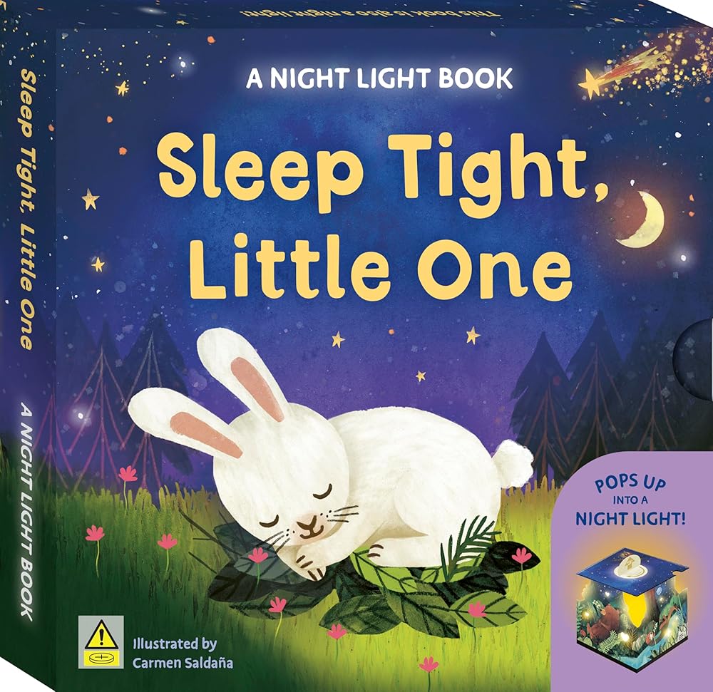 A Sprinkle of Stardust: A Night Light Book: Pops up into a night light! cover image