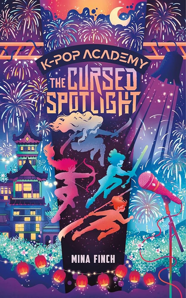 The Cursed Spotlight: Adventure Stories for K-Pop Fans (Book 2) (K-Pop Academy) cover image