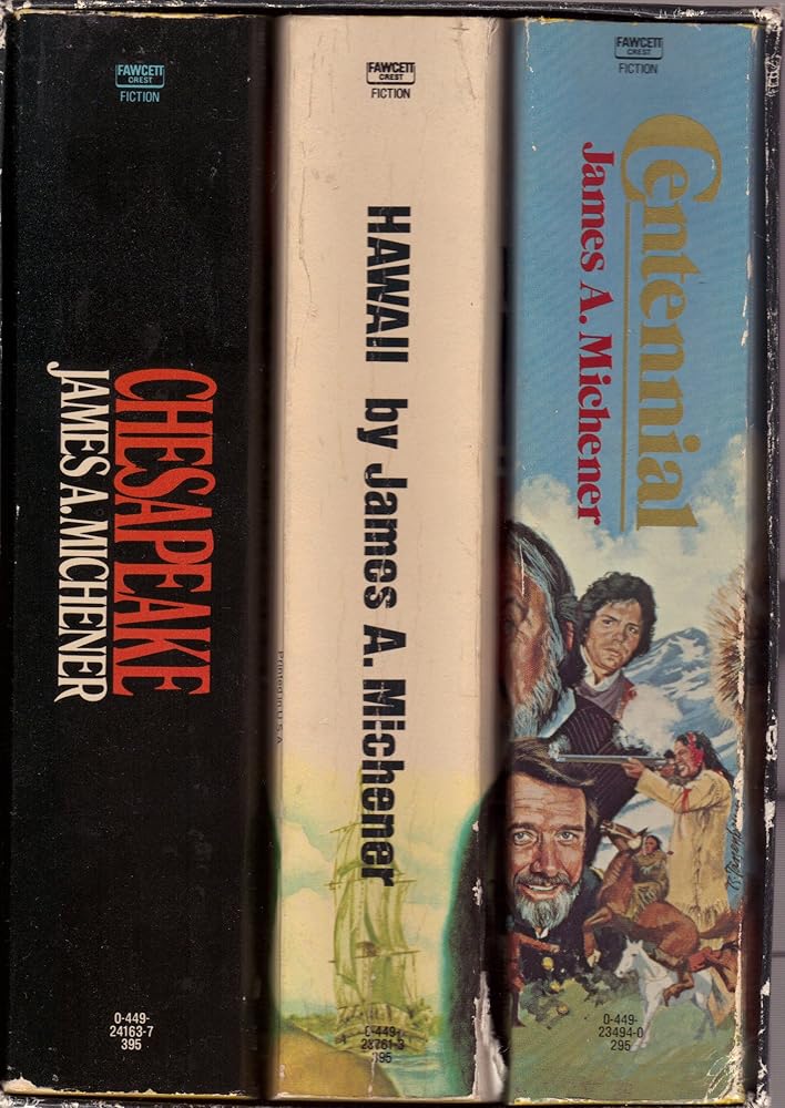 Three Famous Bestsellers - Boxed Set - Chesapeake, Hawaii, Centennial cover image