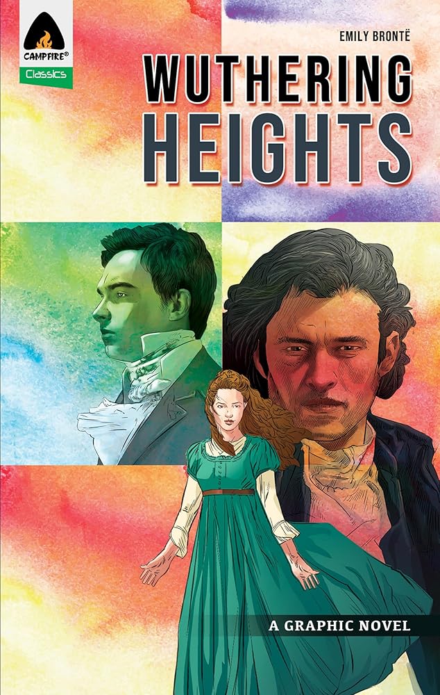 Wuthering Heights: A Graphic Novel (Campfire Classic) cover image