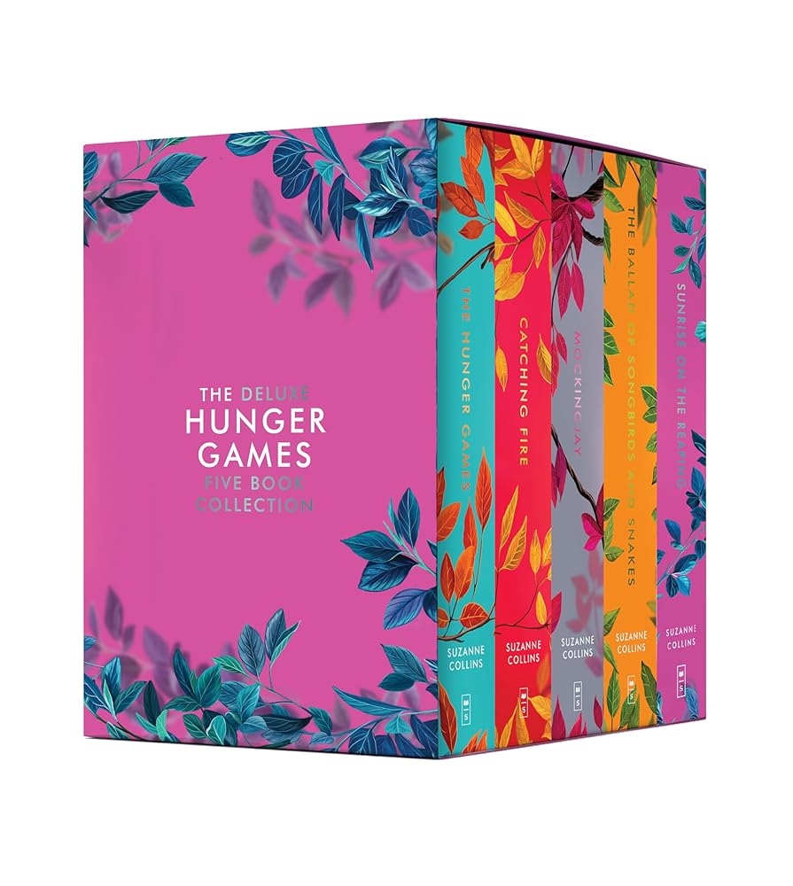 Hunger Games 5-Book Box Set (Deluxe Edition) (The Hunger Games, Catching Fire, Mockingjay, The Ballad of Songbirds and Snakes, Sunrise on the Reaping) cover image