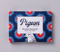 pigeonposted - Starburst Pigeon, Folding Letter Set – Pack of 6 Letters