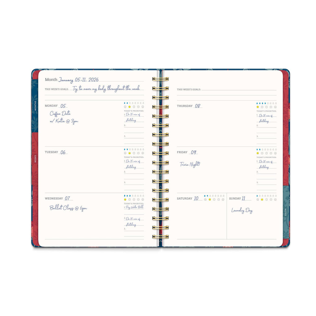 Studio Oh! - Garden Renaissance Undated Tri-Tab Planner