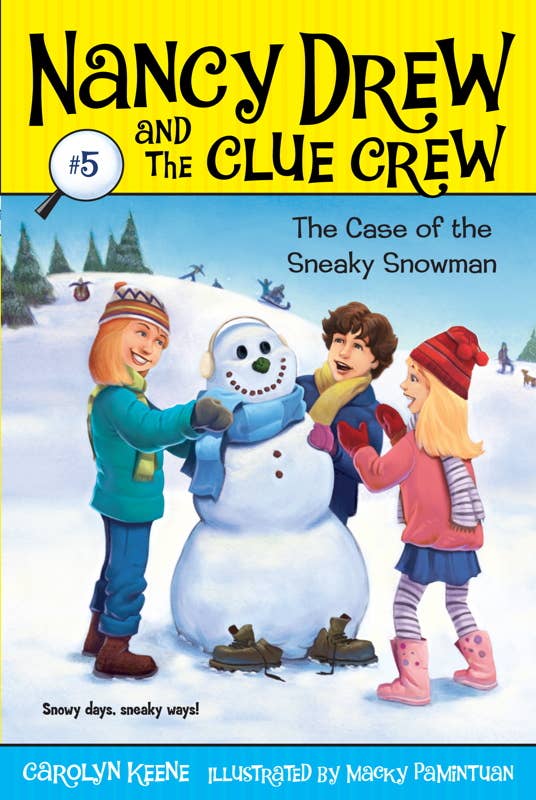 Simon & Schuster - Case of the Sneaky Snowman by Carolyn   Keene