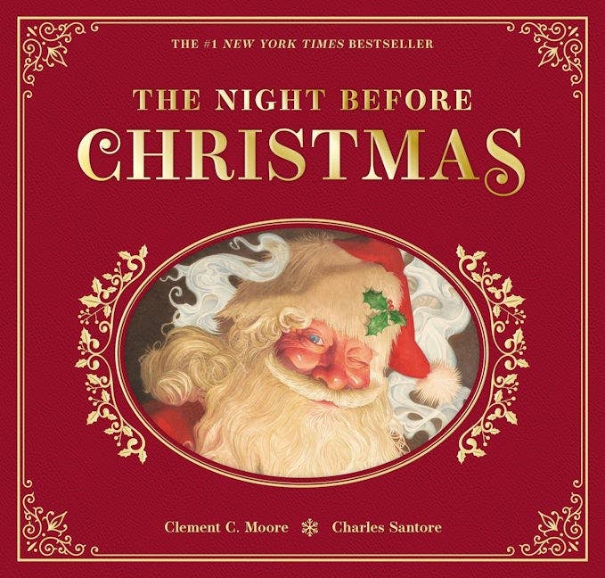HarperCollins Focus - The Night Before Christmas :Collectible Faux Leather Edition